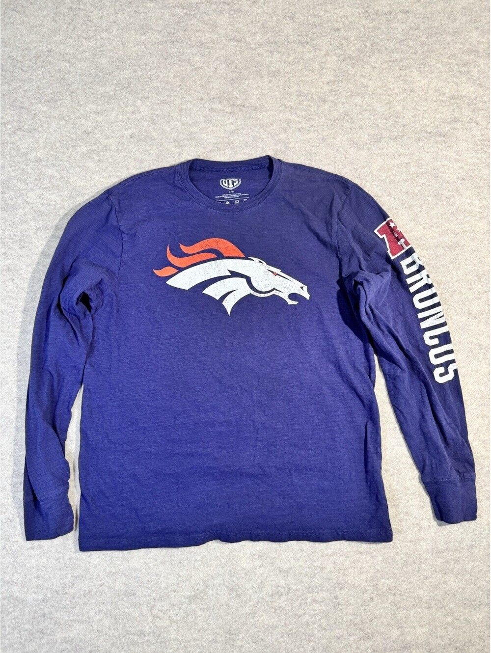 Ots Broncos Tshirt Long Sleeve Men L